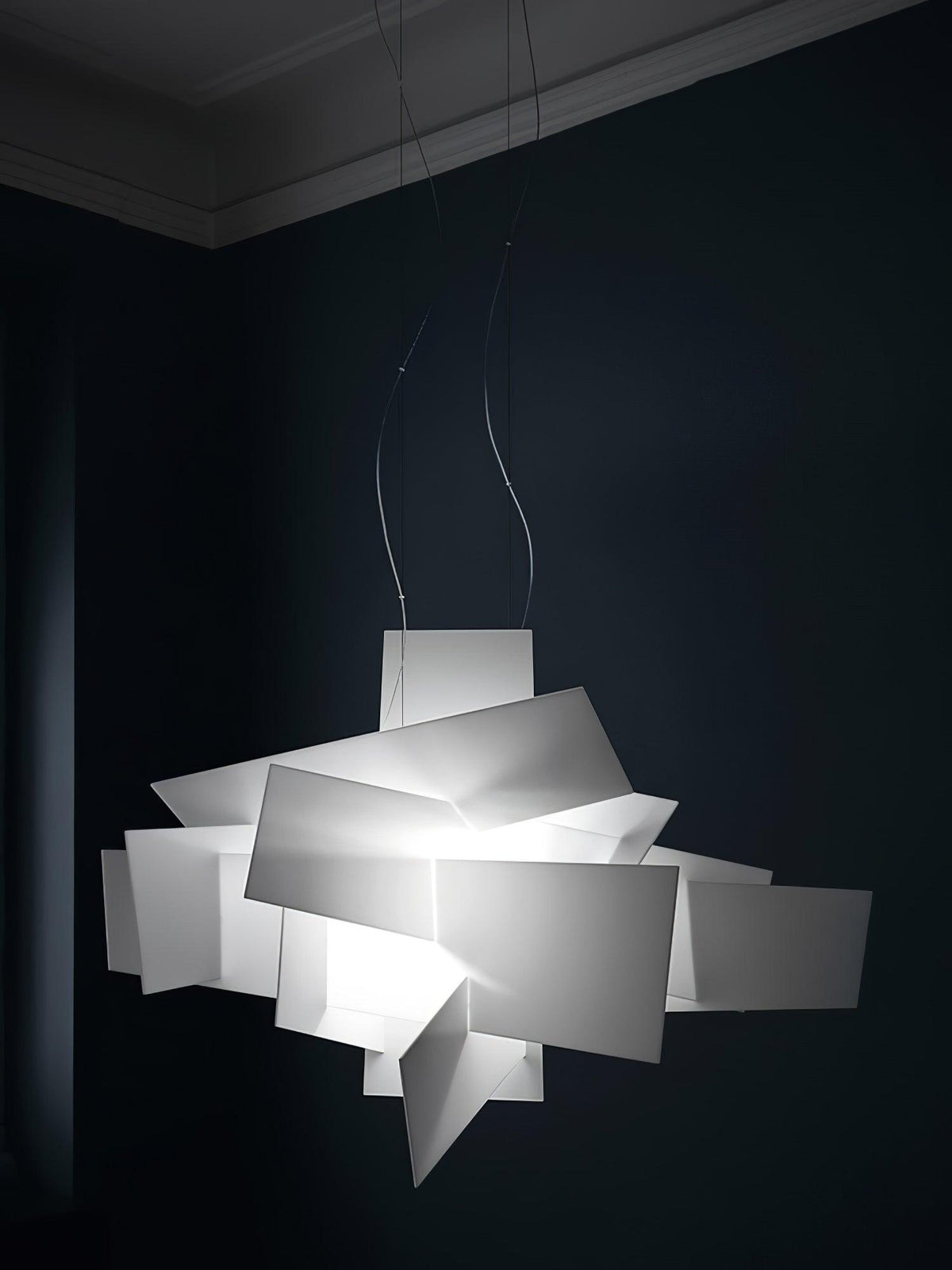 Origami White  Pendant Light
