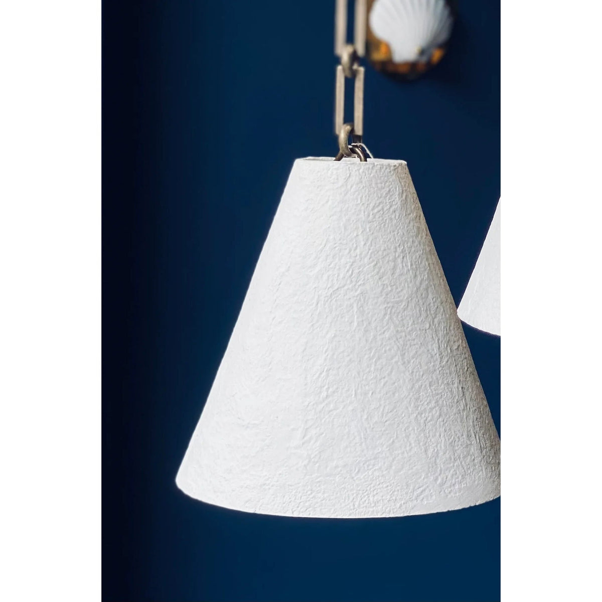 Selirine White Plaster Pendant Lamp
