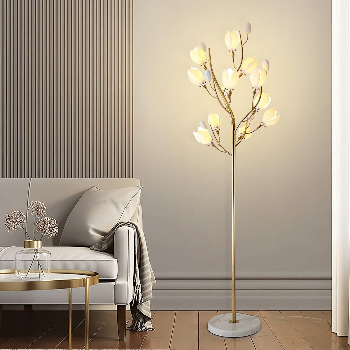 Aloza Ceramic Artistic Floor Lamp