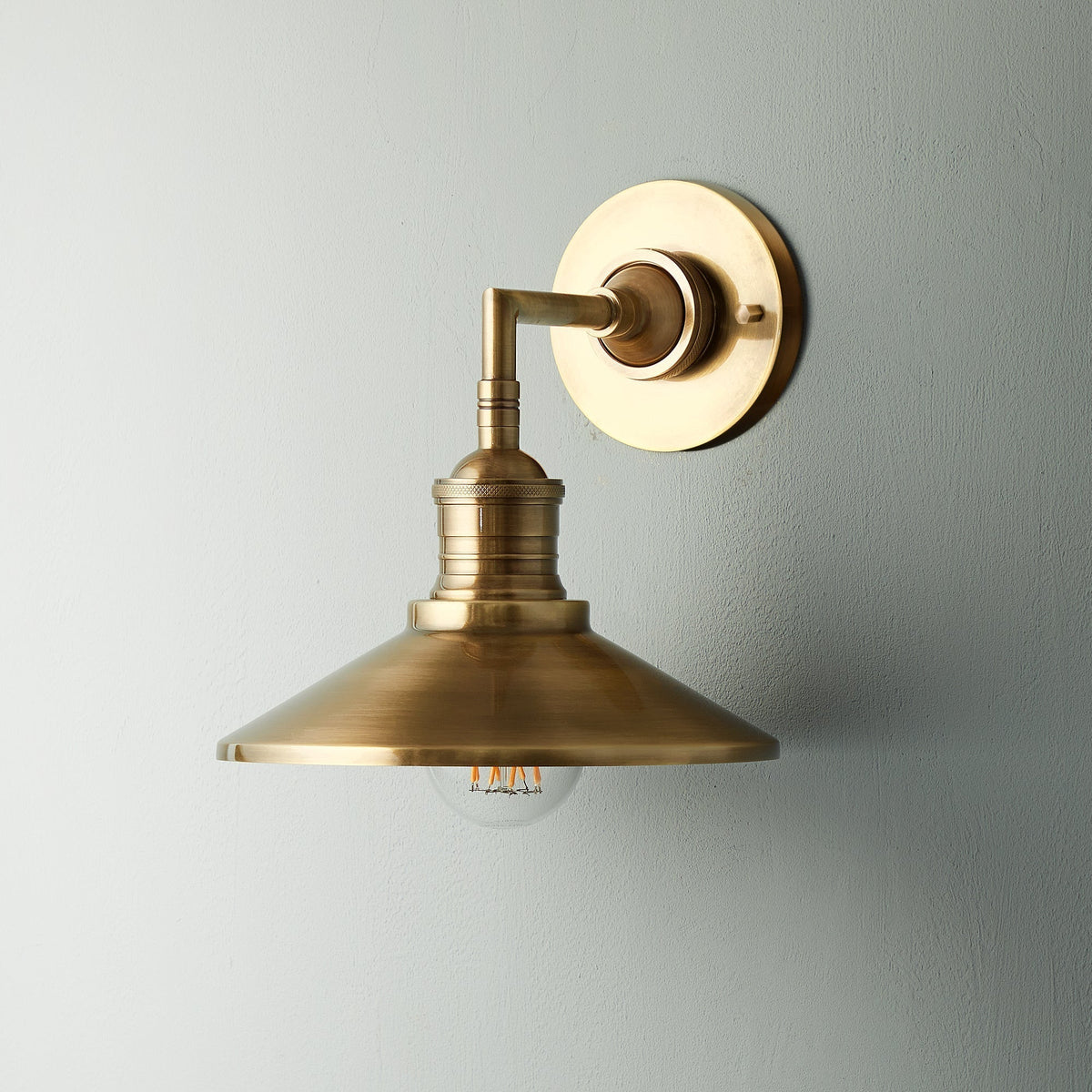 Mugokun Brass Indoor Wall Lamp