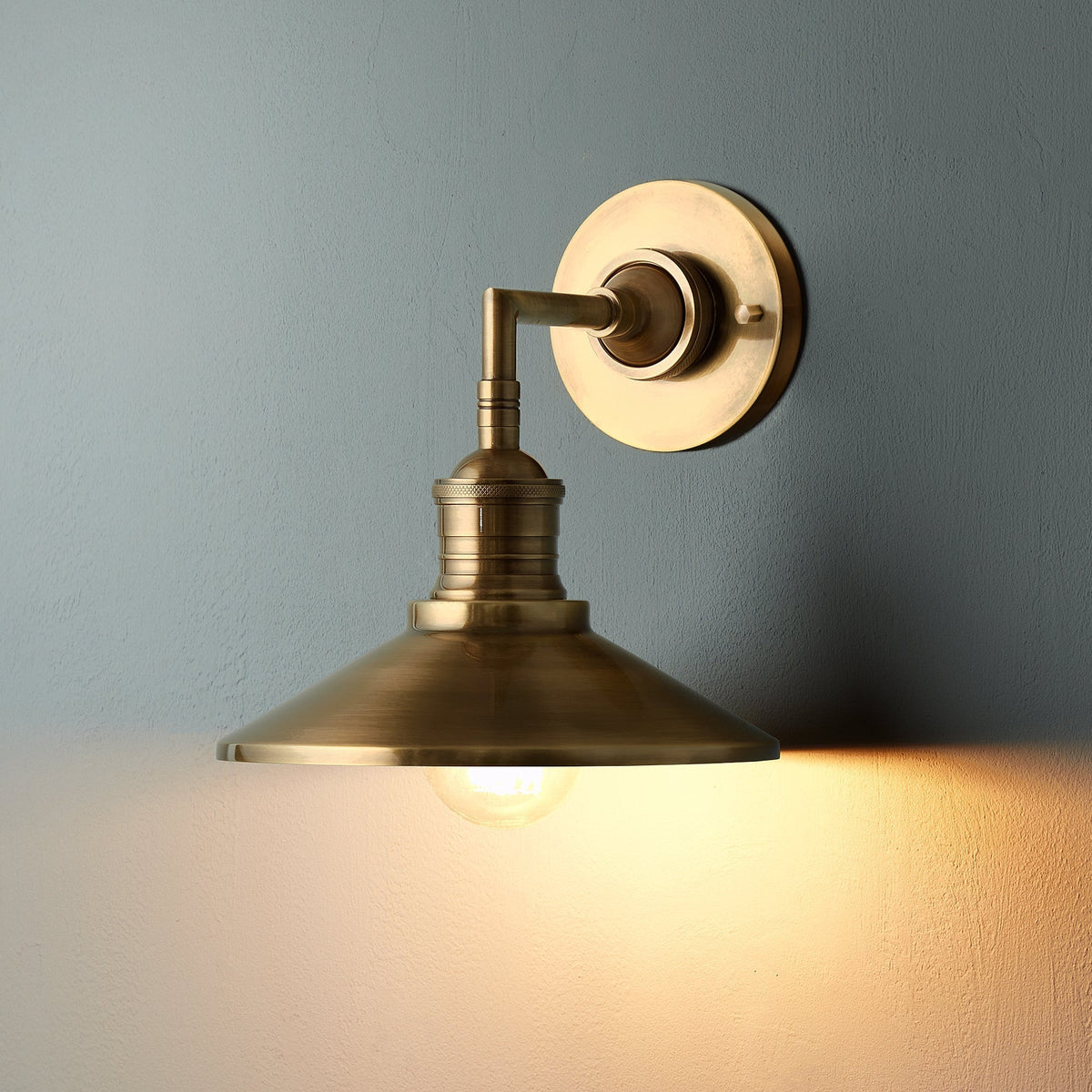 Mugokun Brass Indoor Wall Lamp