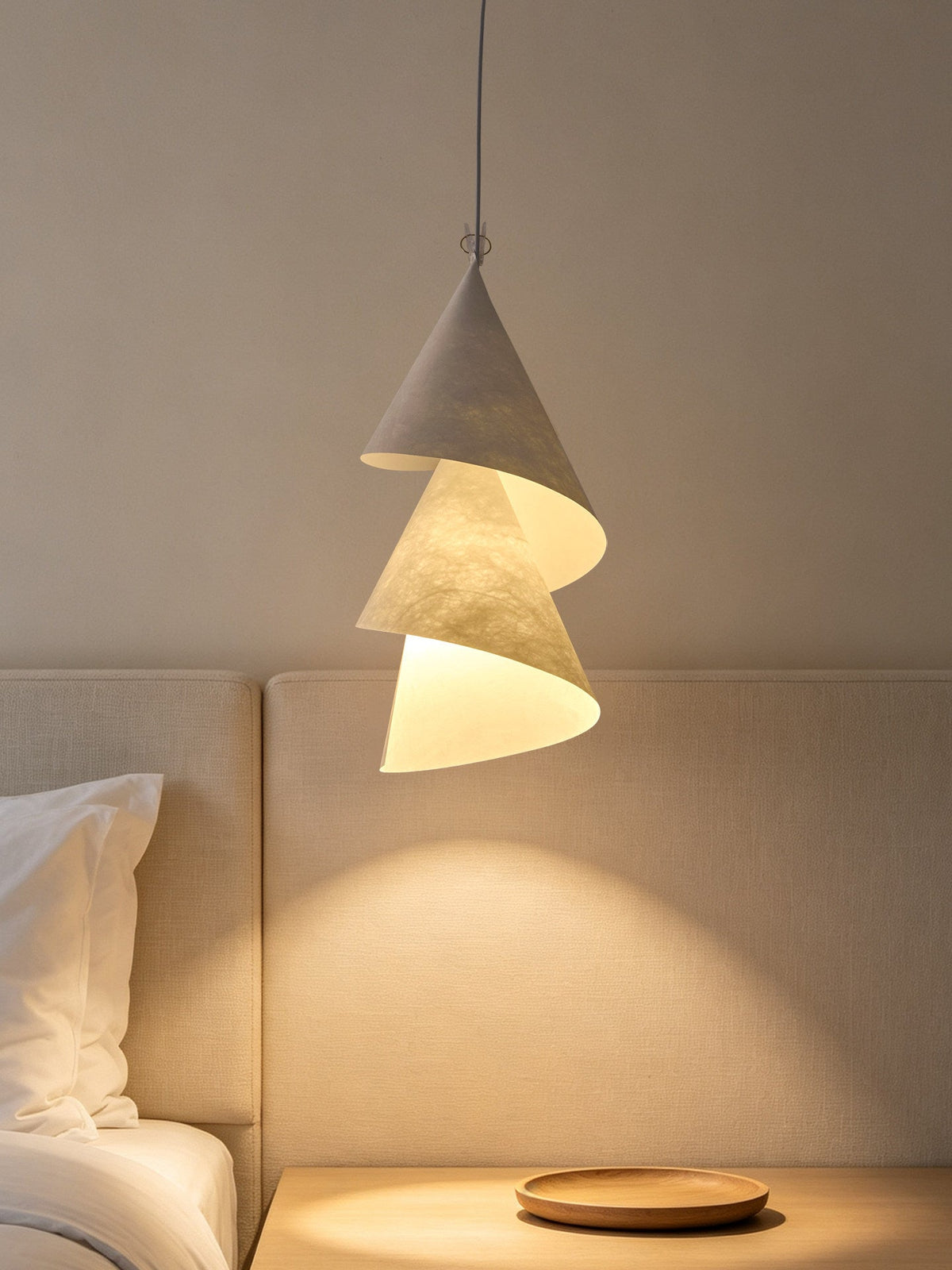 Southvale4 Paper Cone Pendant Lamp