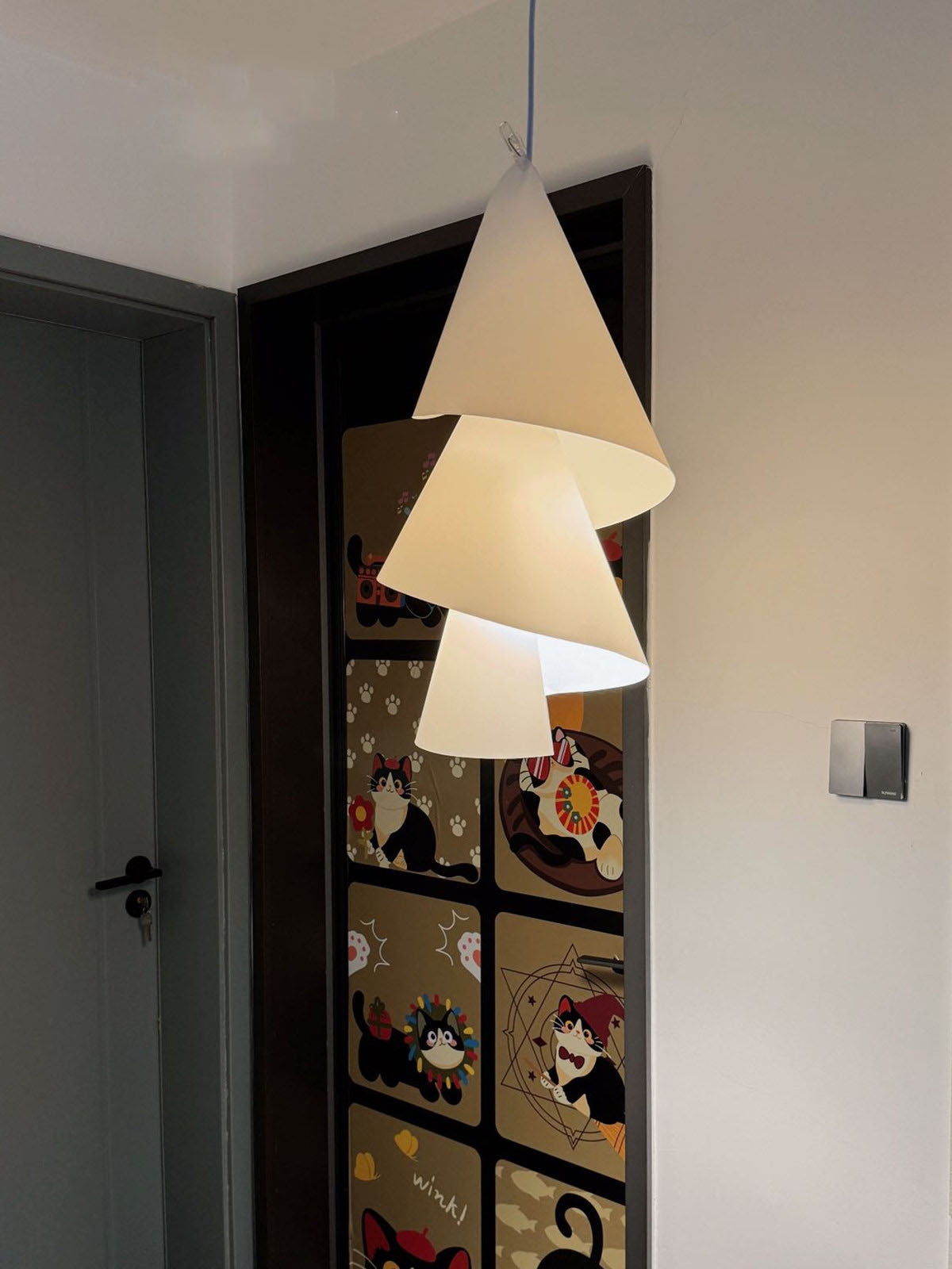 Southvale4 Paper Cone Pendant Lamp
