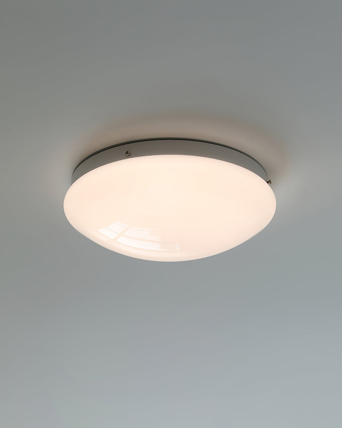 Velael Glass Flush Ceiling Light