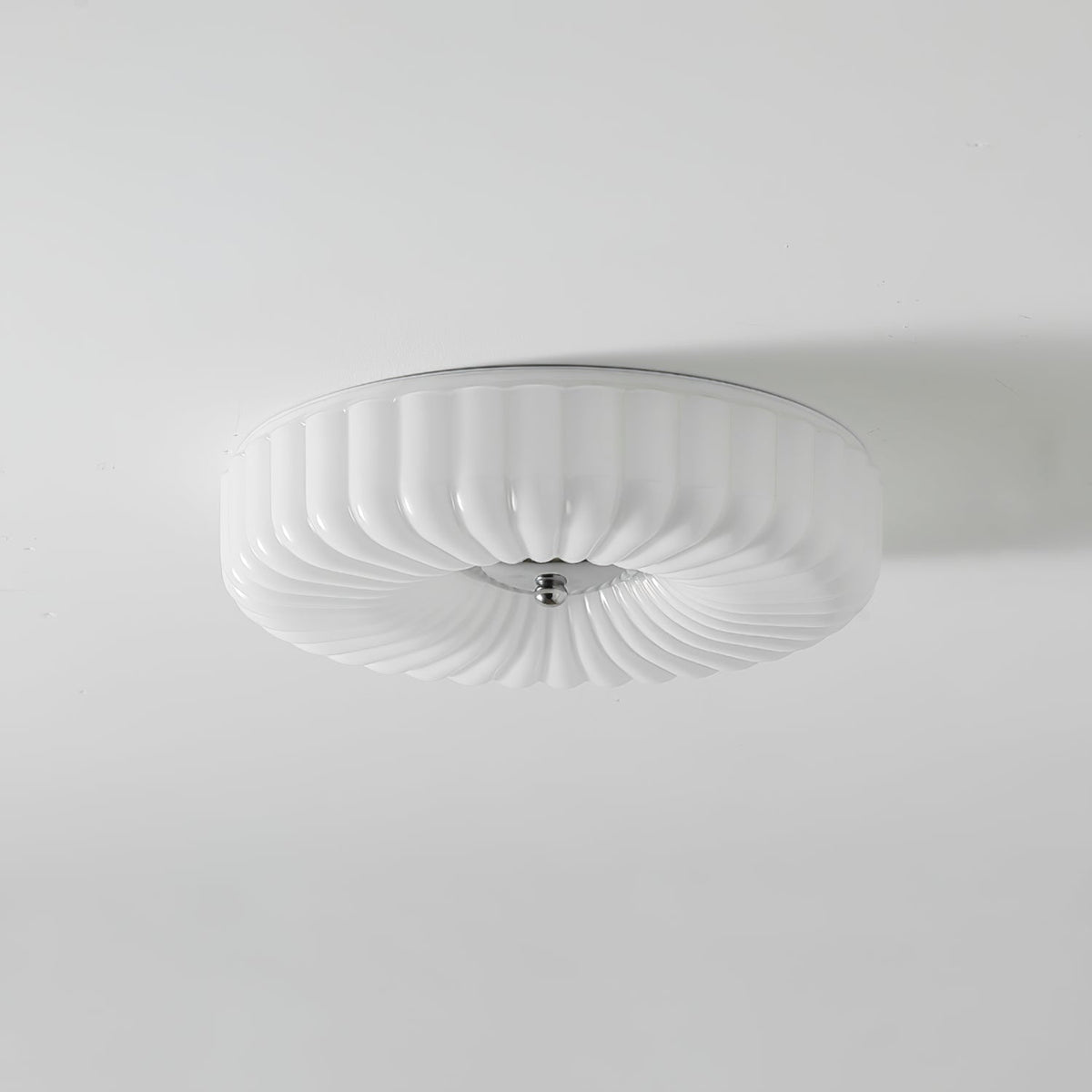 Velalian Glass Flush Mount Ceiling Light