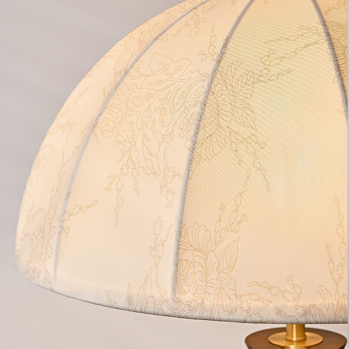 Syliora Vintage Wood Floor Lamp