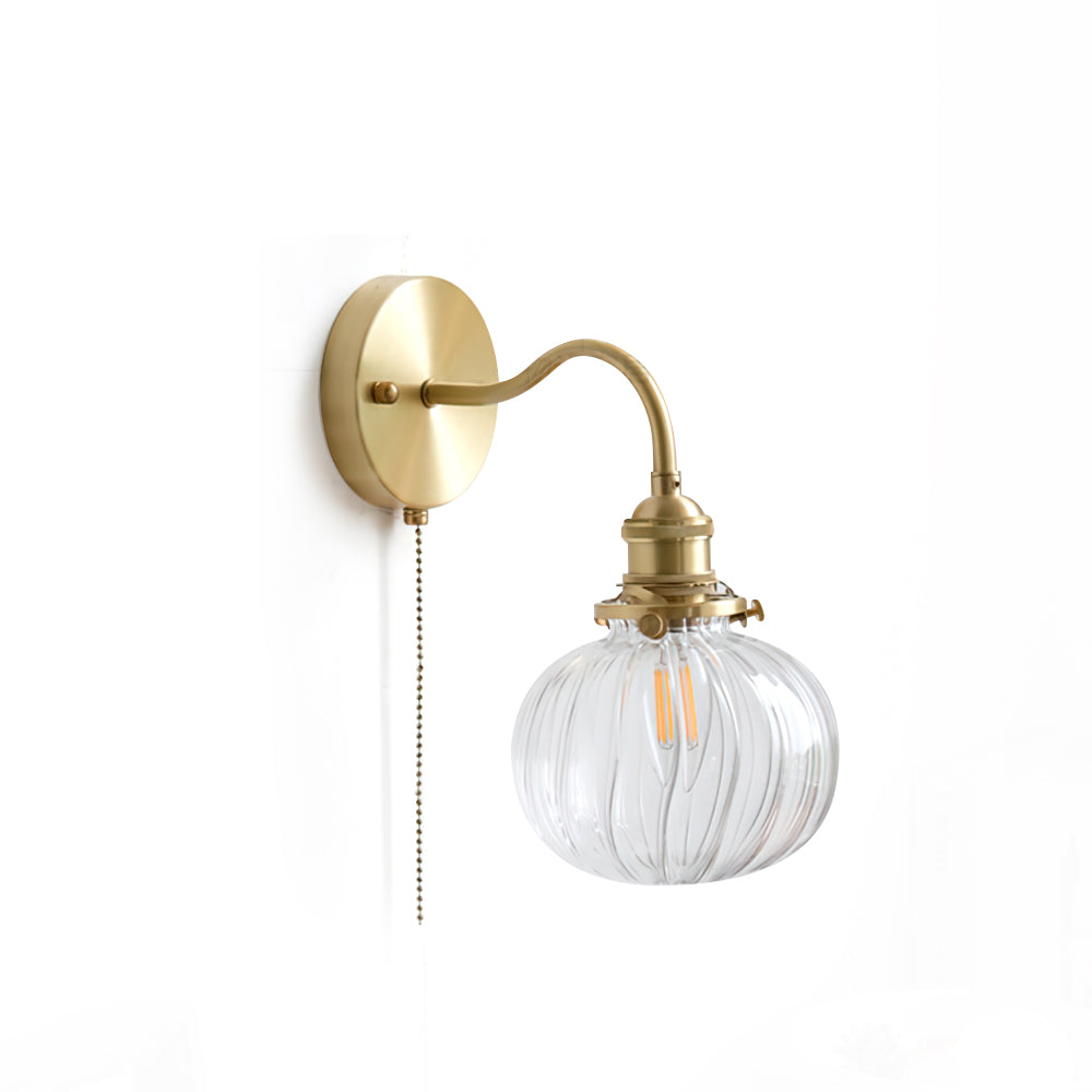 Jaladid Vintage Glass Wall Lamp