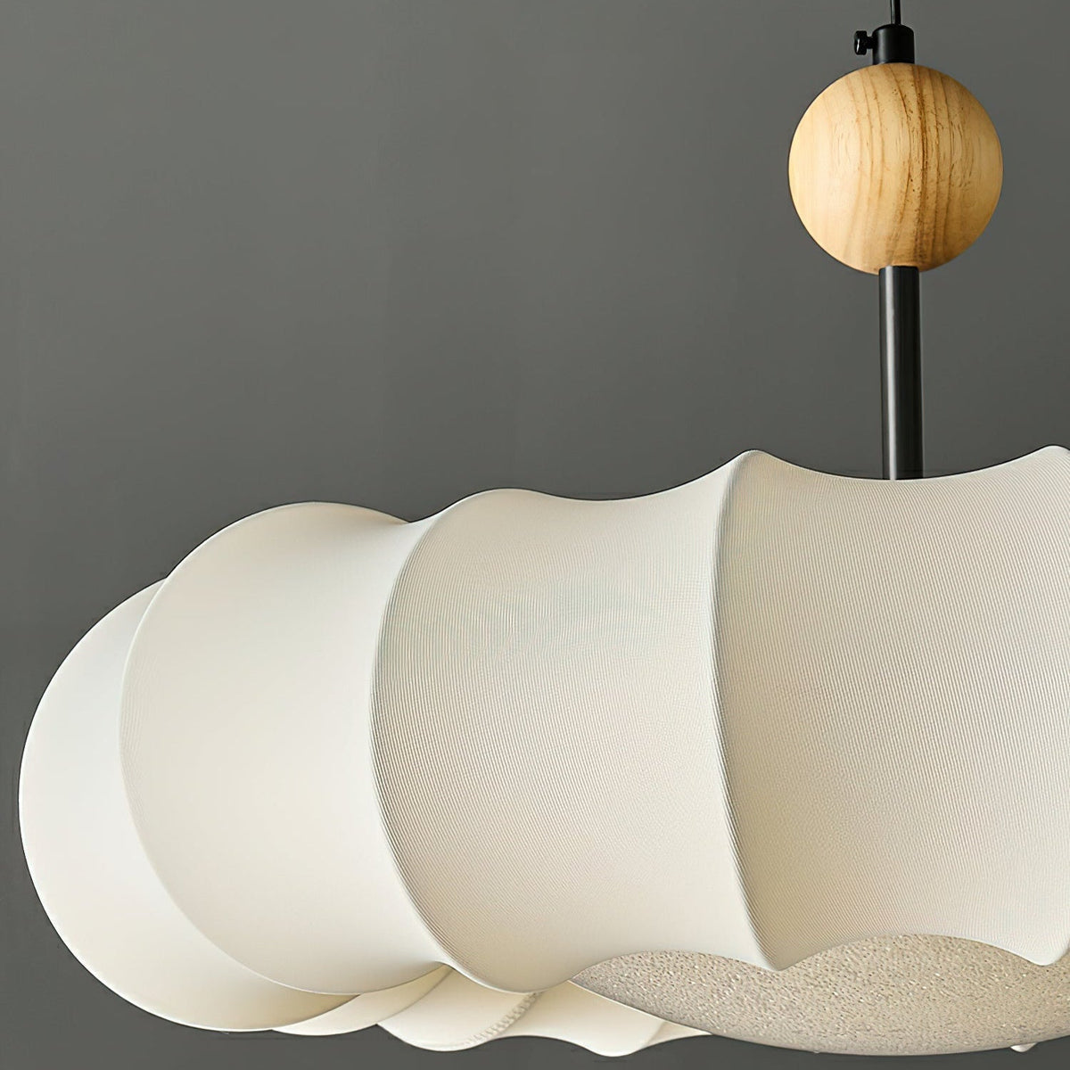 Nibenar Veil Pendant Light Fabric Wabi-sabi