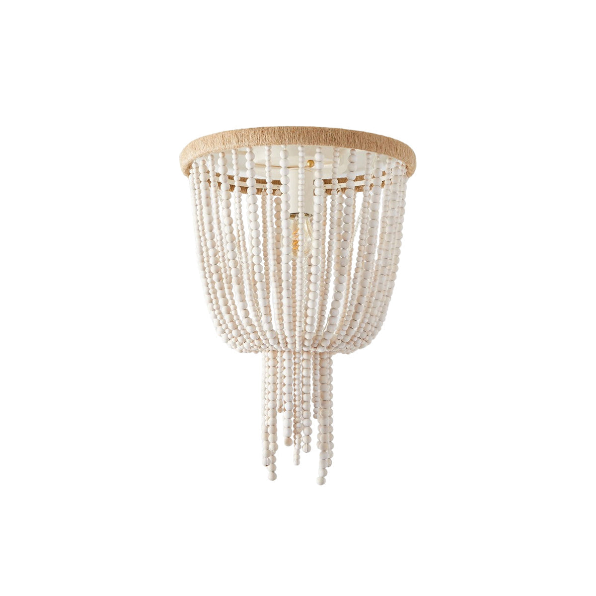 Ildvuvyn Modern Beaded Metal Rope Ceiling Lamp