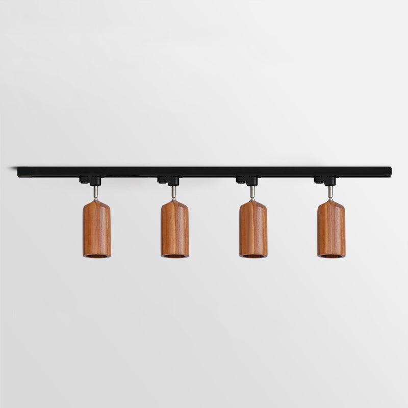 Kubolis Wood Track Ceiling Light Spotlight