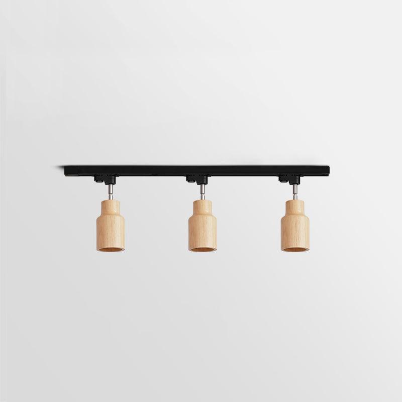 Kubolis Wood Track Ceiling Light Spotlight
