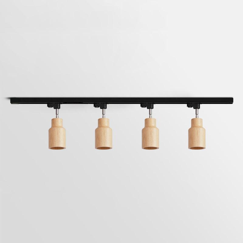 Kubolis Wood Track Ceiling Light Spotlight
