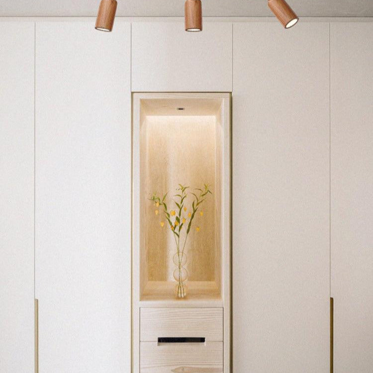 Kubolis Wood Track Ceiling Light Spotlight