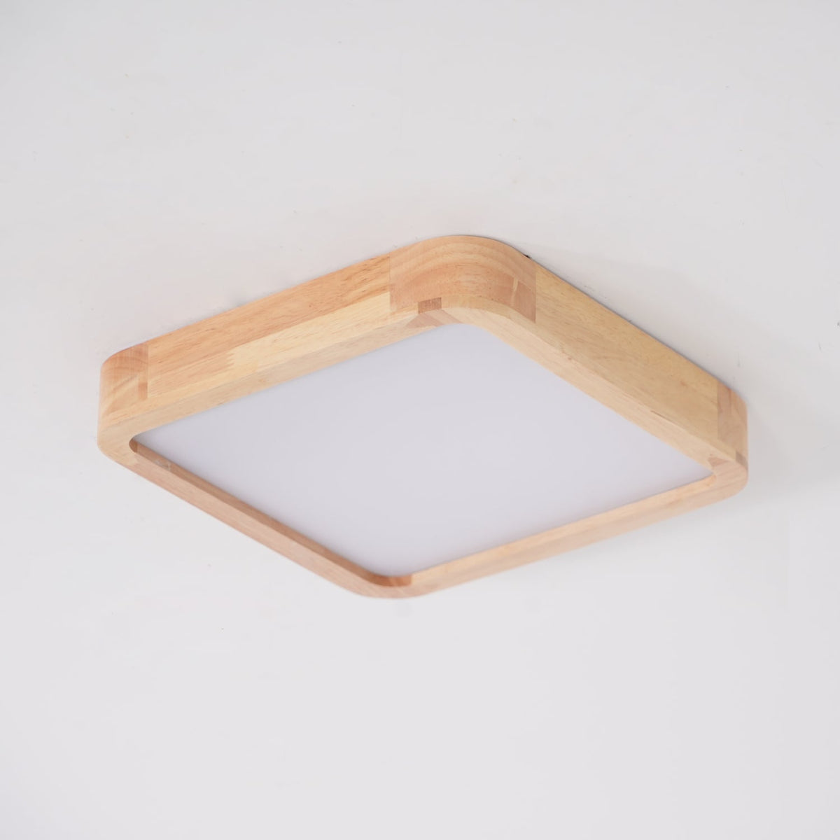 Aldalaya Ceiling Light Wooden Geometric LED