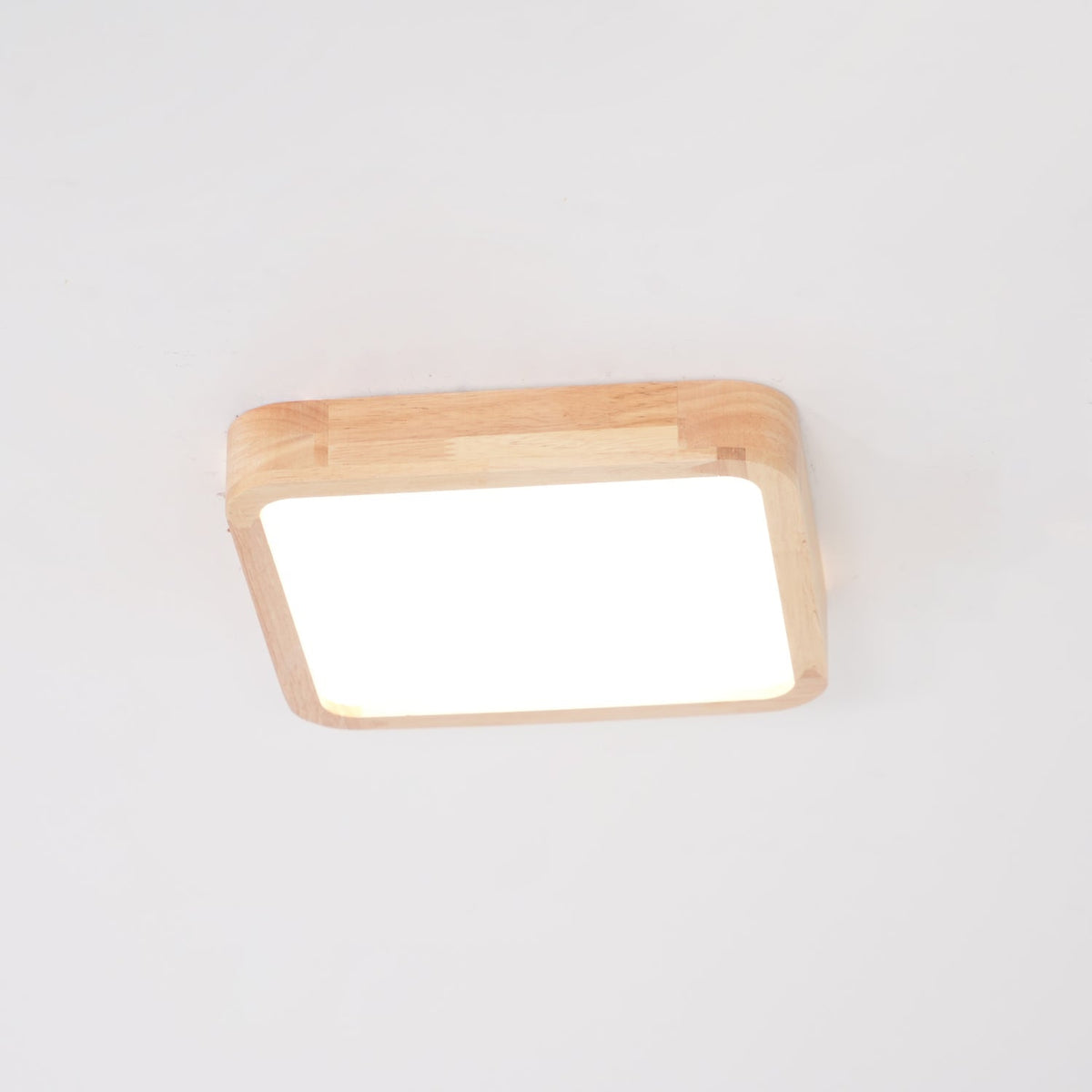 Delebom Wooden Geometric Ceiling Light