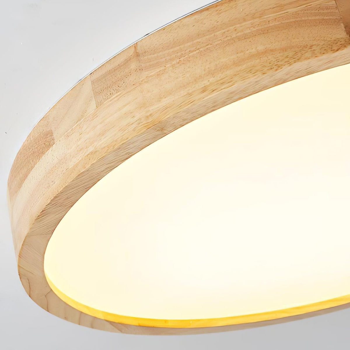 Aldalaya Ceiling Light Wooden Geometric LED