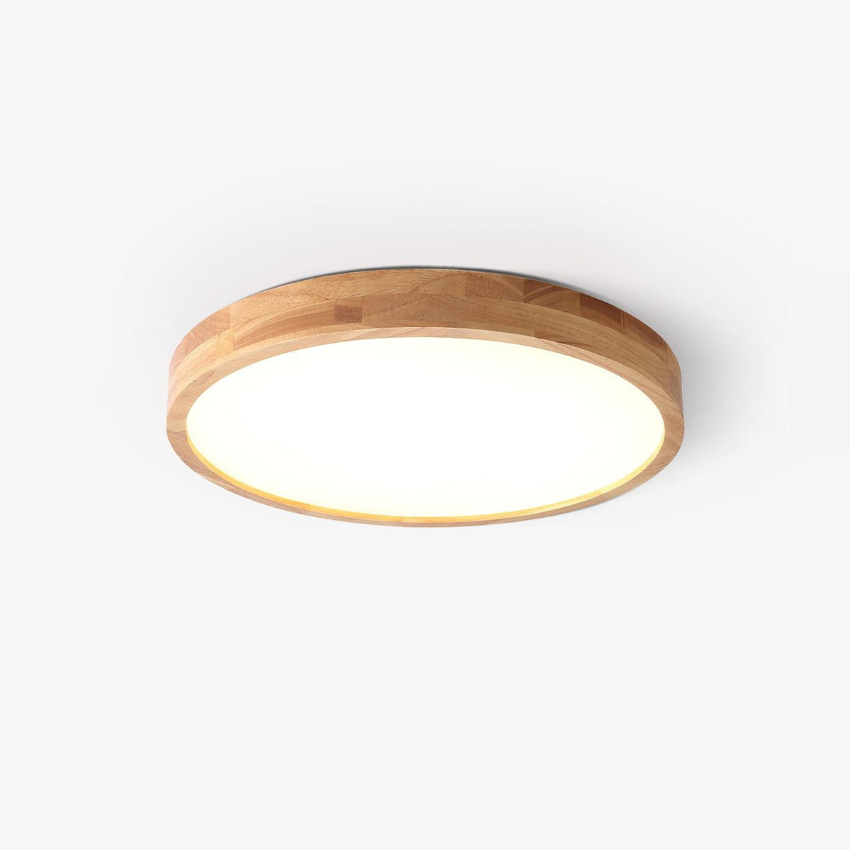 Edenford Wooden Geometric Flush Mount Ceiling Light