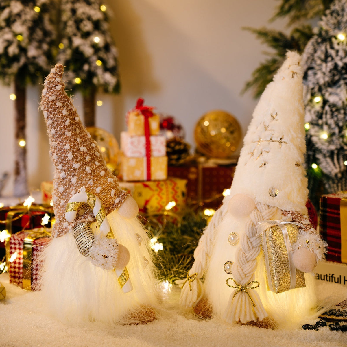 Xmas Plush Gift Light (built-in battery)