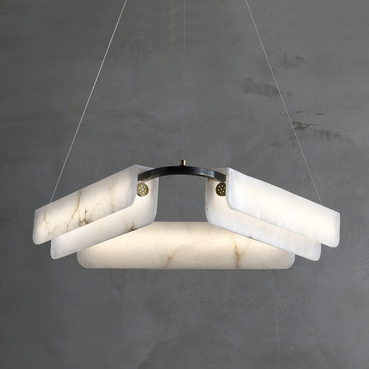Eiruine Postmodern Luxury Alabaster Chandelier