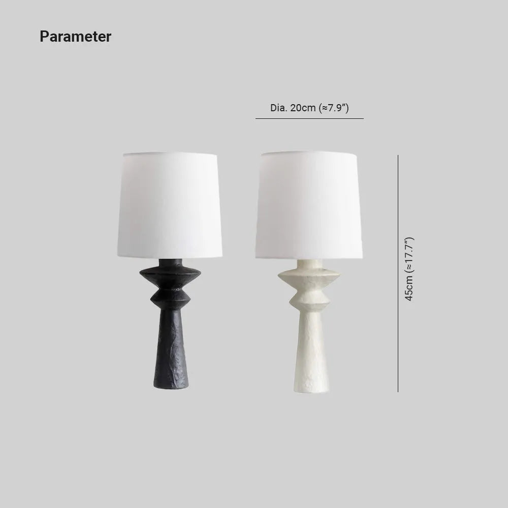 Kudosumo Decorative Indoor Wall Lamp Resin Fabric Bedroom Living Room