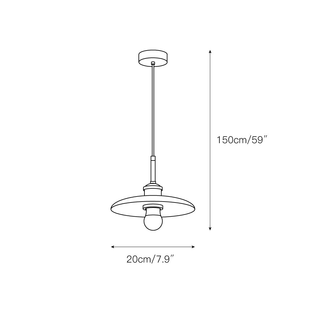 Neroena Nordic Art Marble Pendant Lamp