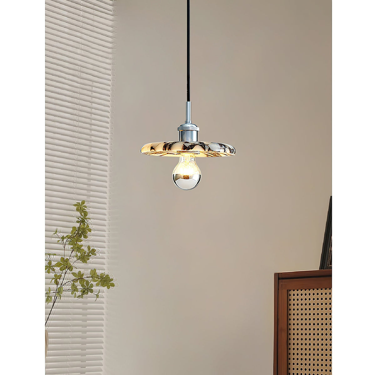 Neroena Nordic Art Marble Pendant Lamp