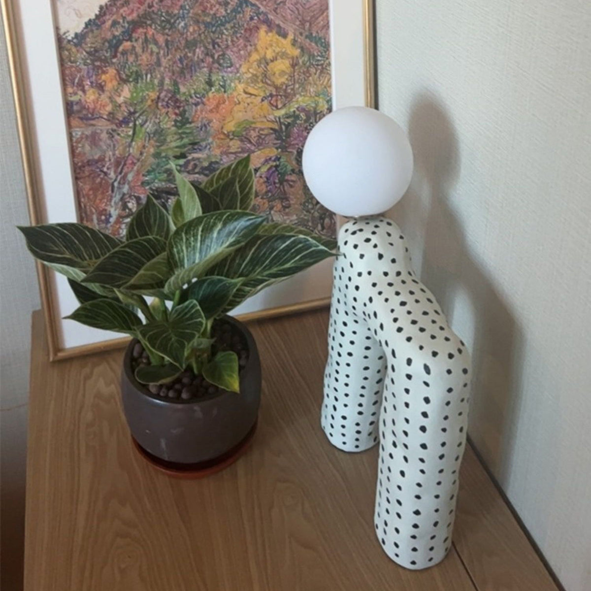 Zebra Table Lamp