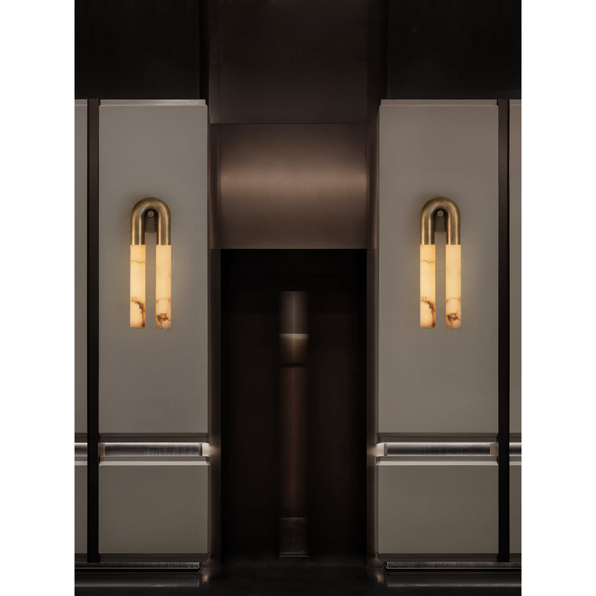 Zeme Alabaster Wall Sconce