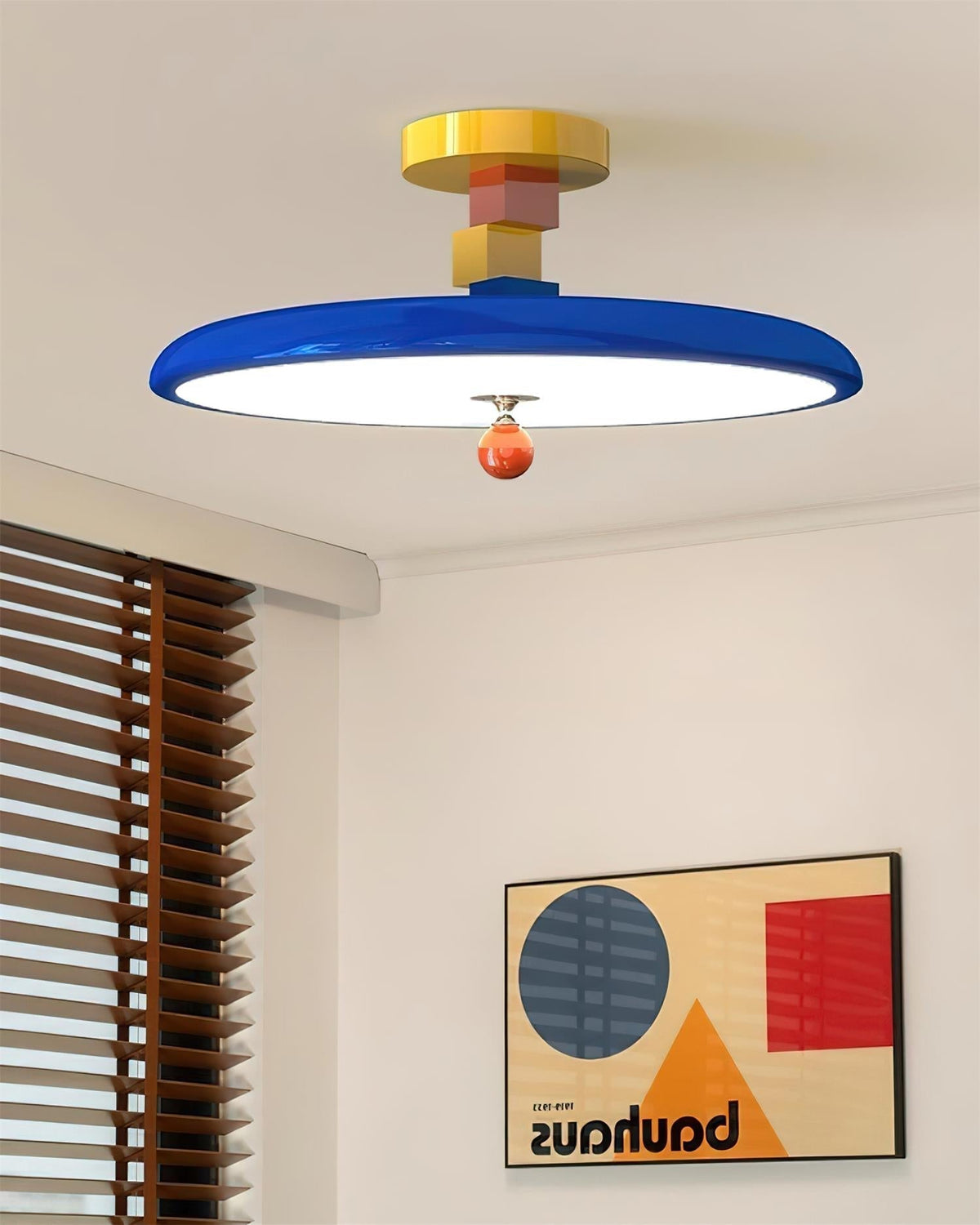 Zeno Geometric Ceiling Lamp