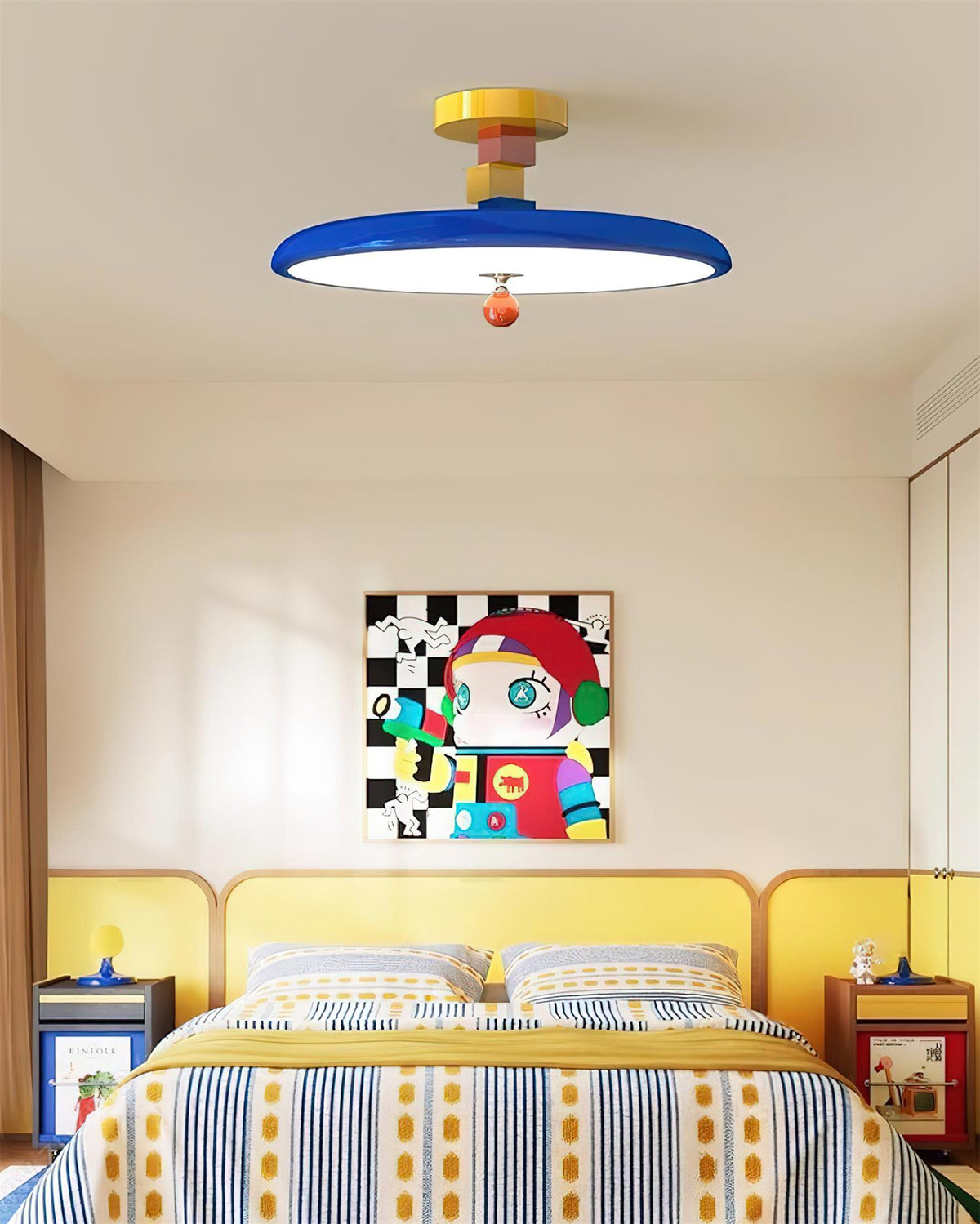 Zeno Geometric Ceiling Lamp