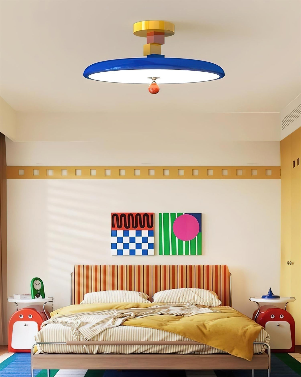 Zeno Geometric Ceiling Lamp