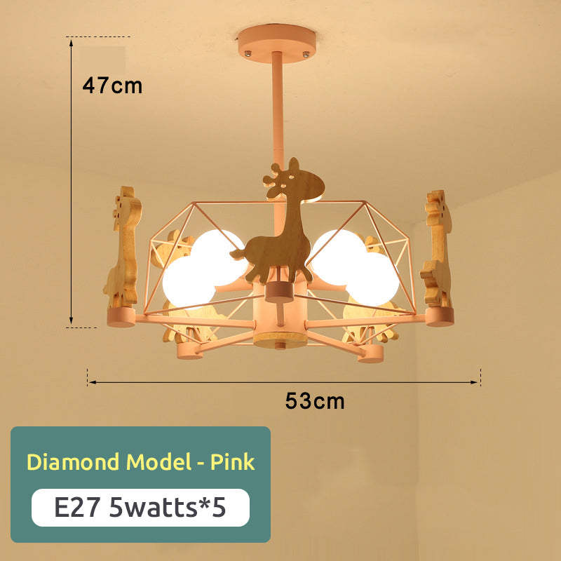Vosabis Giraffes LED Flush Mount Ceiling Light
