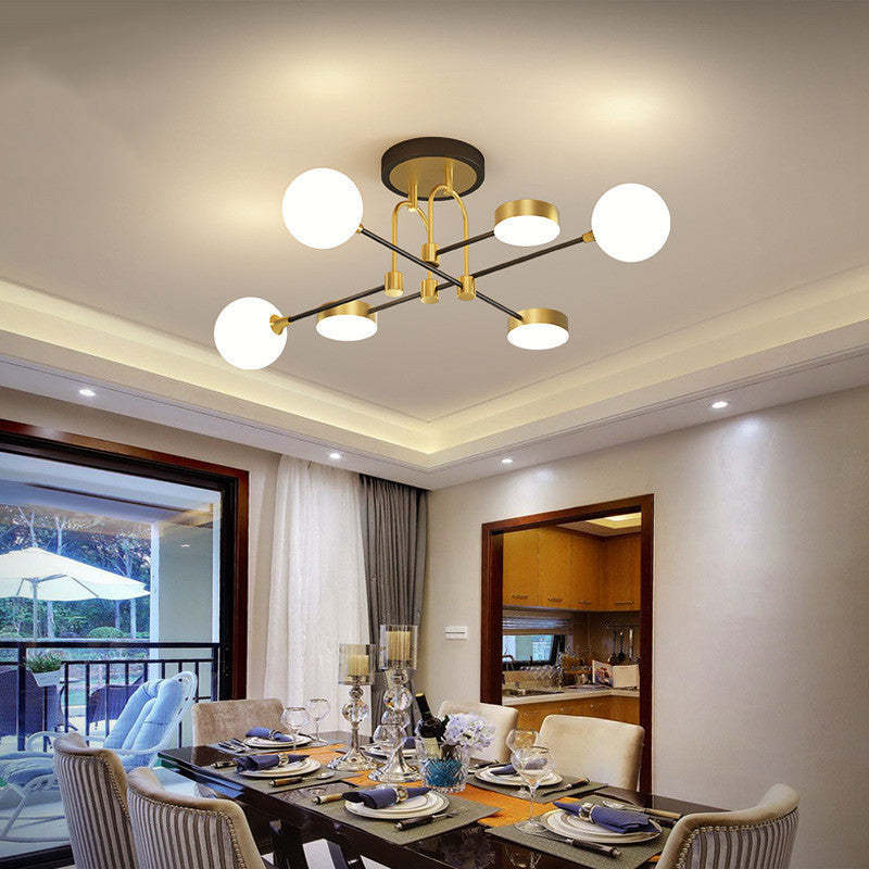 Fisopen Industrial Modern Ceiling Light