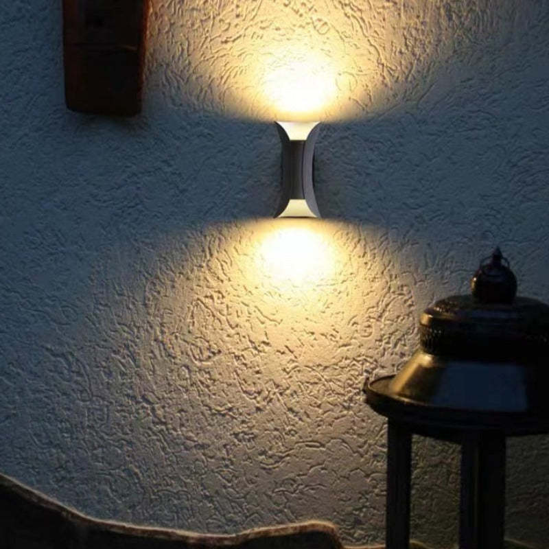 Calyxor Wall Lamp Curved Outdoor Wall Mounted LED-Neutral Decor