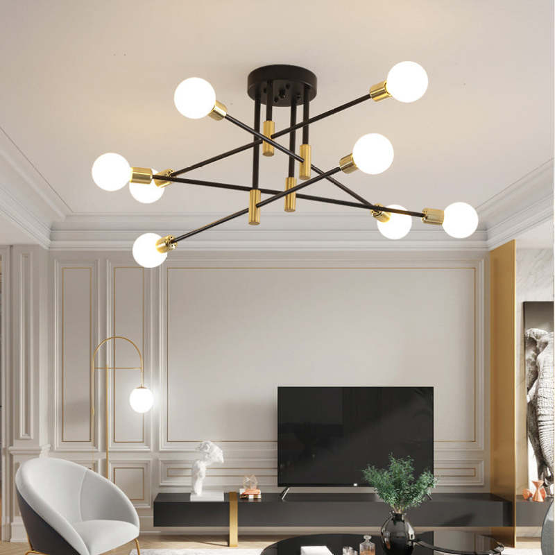 Bori Retro Satellite Shape Ceiling Light-Neutral Decor