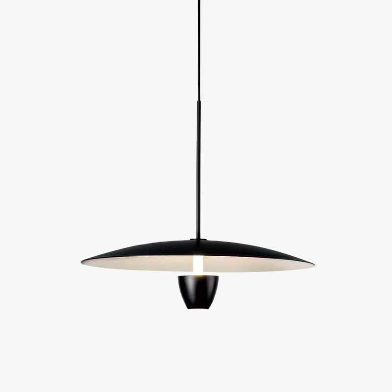 Pimuril Modern Nordic Cluster Pendant Light, Black Hat Shape