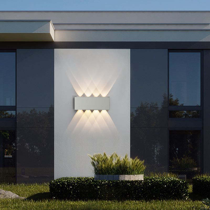 Nirex Wall Lamp Modern Rectangular Outdoor Water-wave-Neutral Decor