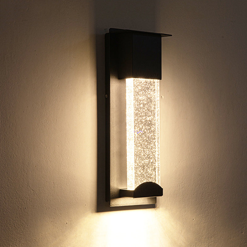 Miraq Outdoor Wall Lamp, Steady/Sensor Lights-Neutral Decor