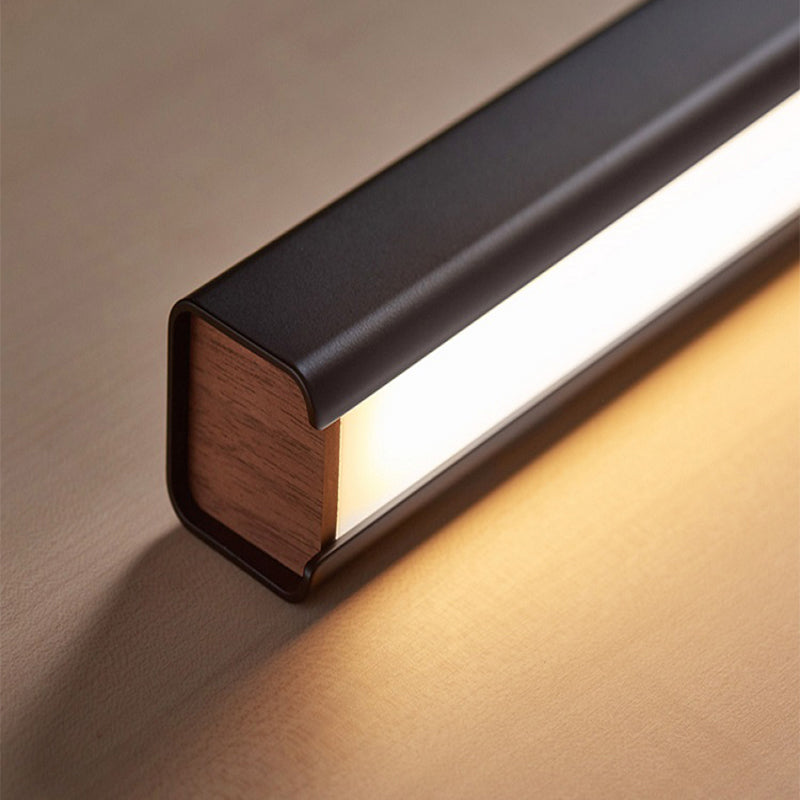 Eron Minimalist Classic Black & White Linear Pendant Light-Neutral Decor