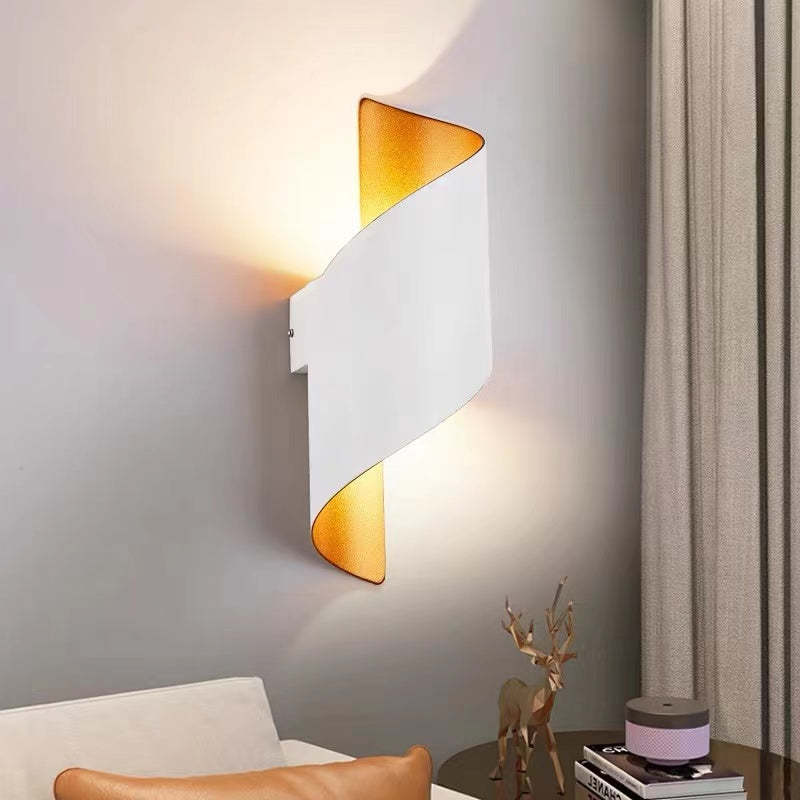 Marqen Wall Lamp Modern Conch Shape Spiral Outdoor-Neutral Decor