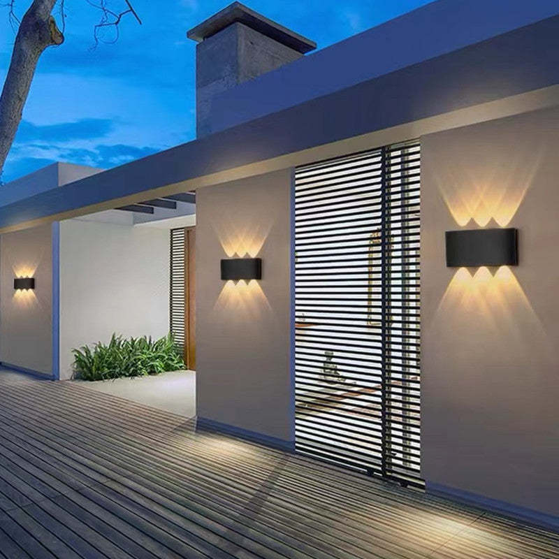 Nirex Wall Lamp Modern Rectangular Outdoor Water-wave-Neutral Decor