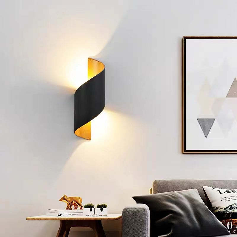 Marqen Wall Lamp Modern Conch Shape Spiral Outdoor-Neutral Decor
