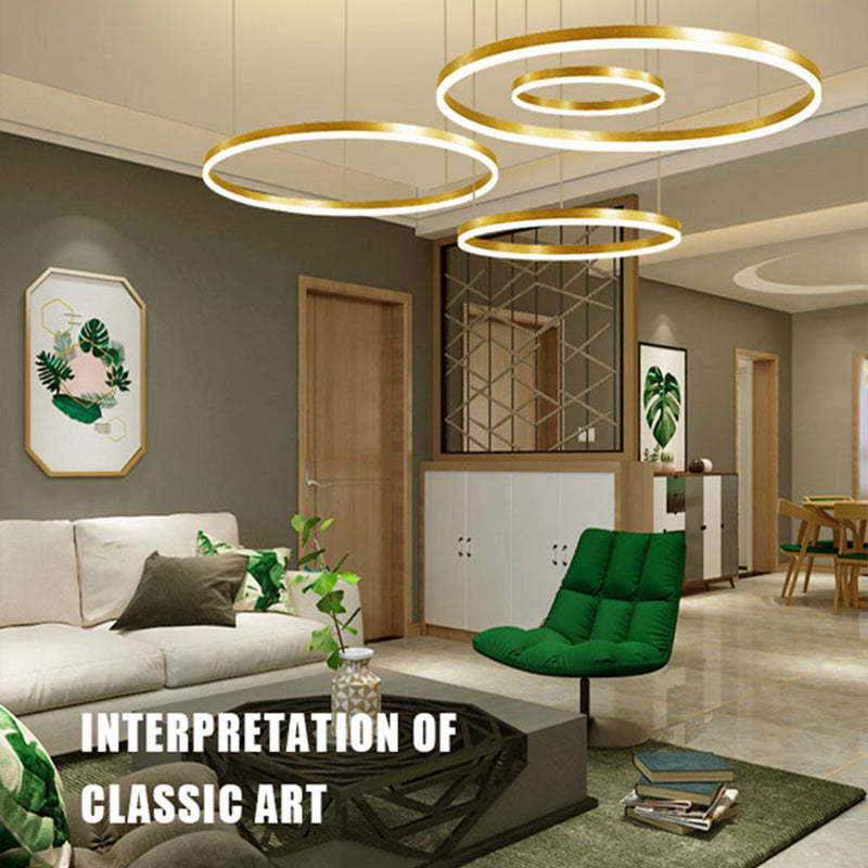 Sorexen Pendant Light Tir-Circle Liner-Neutral Decor
