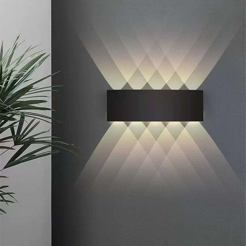Nirex Wall Lamp Modern Rectangular Outdoor Water-wave-Neutral Decor