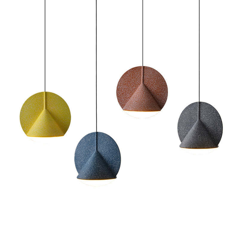 Putudot Modern LED Colorful Shade Hanging Pendant Light