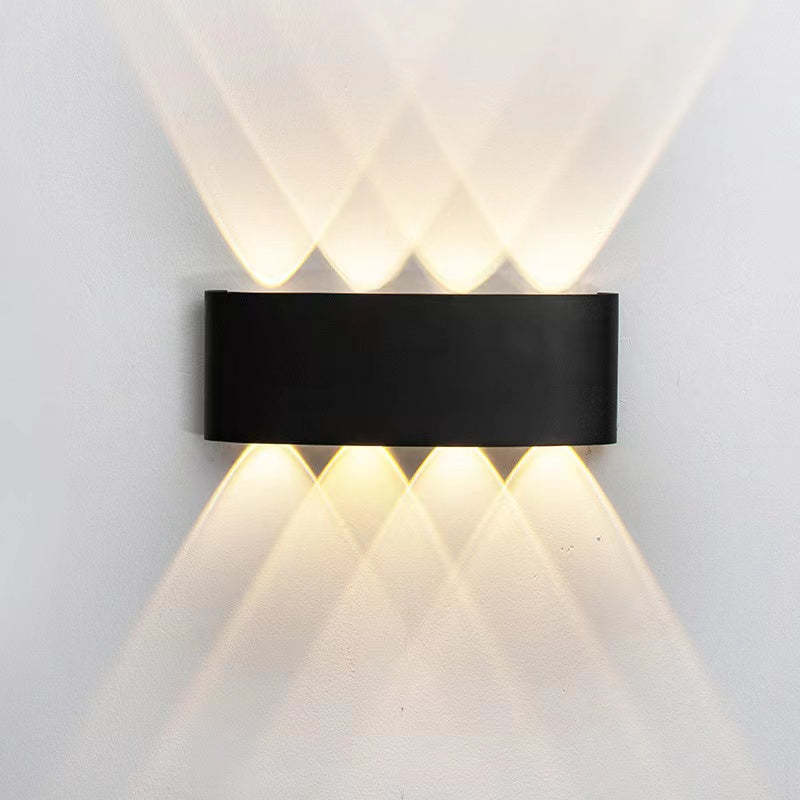 Nirex Wall Lamp Modern Rectangular Outdoor Water-wave-Neutral Decor