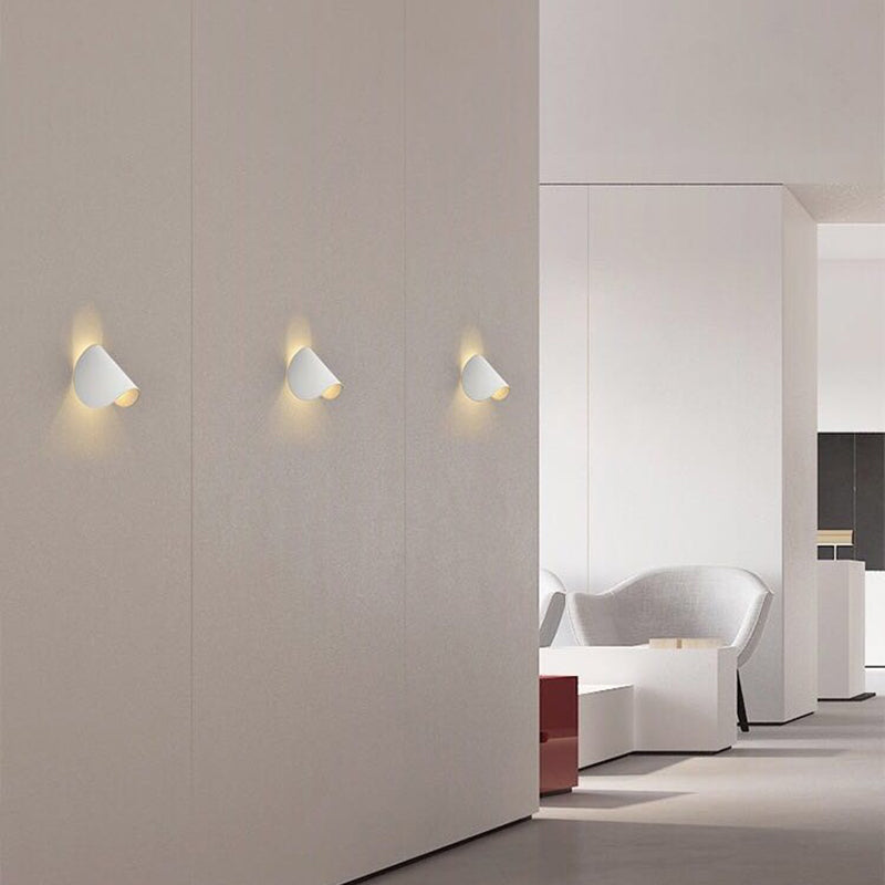 Kio LED Wall Reading Lamp 360° Rotatable, Bedside & Living Room-Neutral Decor