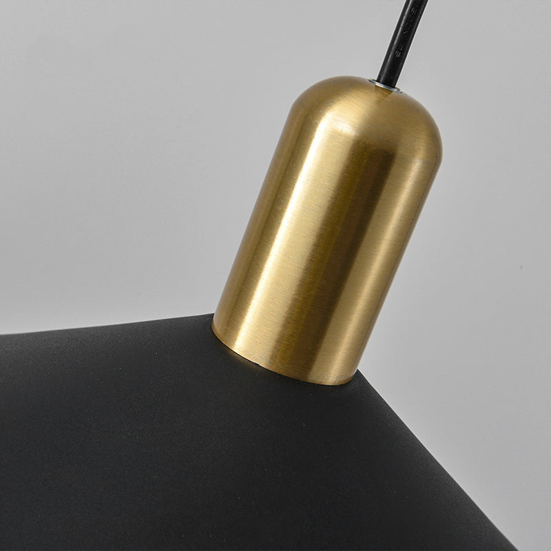 Zelusid Vintage Umbrella Monochrome Pendant Light