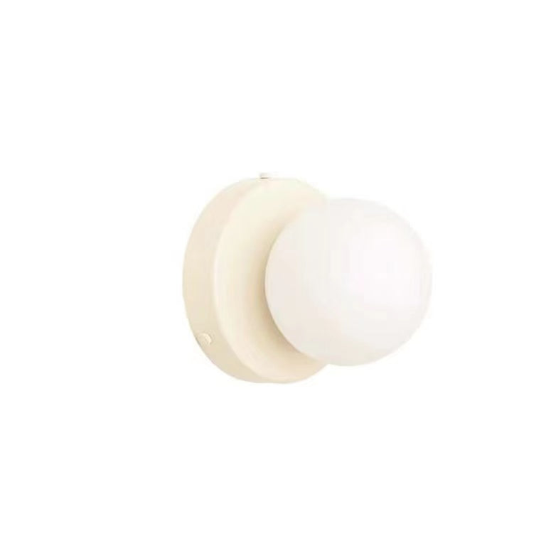 Velior Wall Lamp Round Globe Modern-Neutral Decor