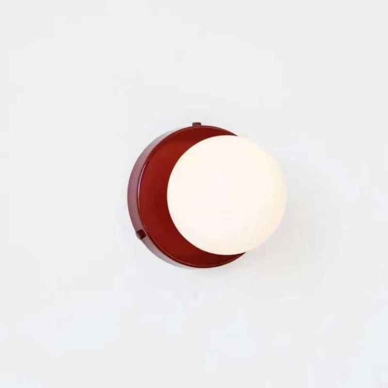 Velior Wall Lamp Round Globe Modern-Neutral Decor